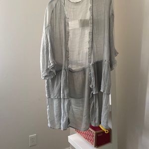 Long boutique cardigan or kimono
